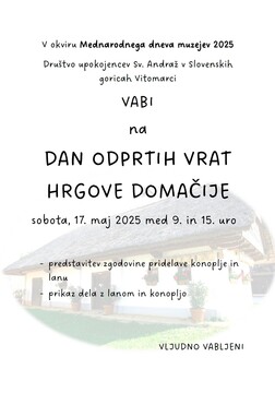 mednarodni dan muzejev, DU 2025-1