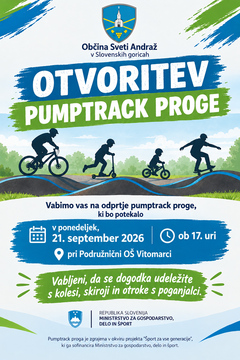 Otvoritev pumptrack